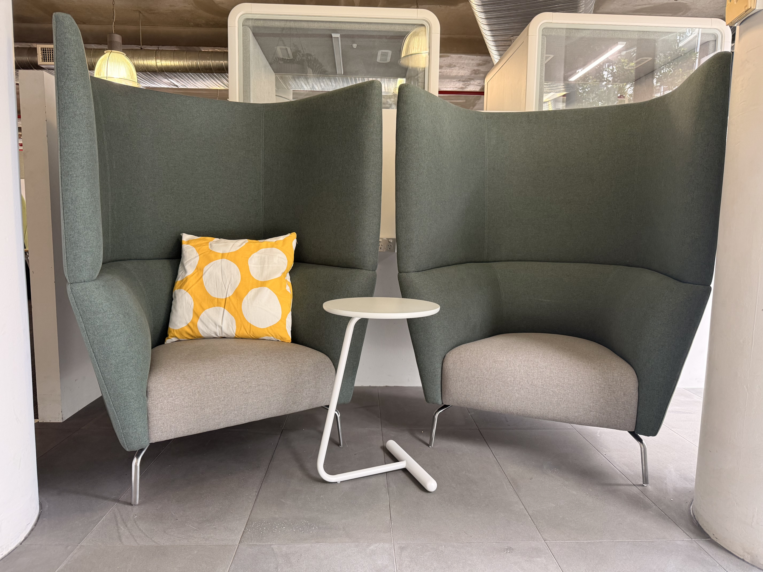 Archini's Kase Highback Chairs at LaunchPOD's 165 Project